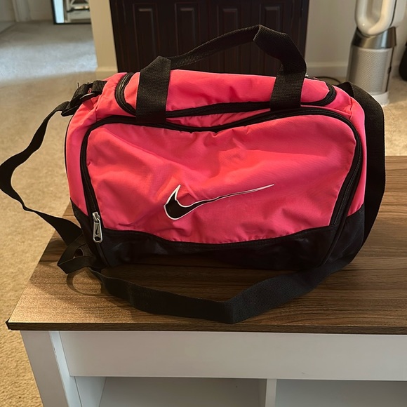 Nike Bags Nike Hot Pink Small Duffle Bag Poshmark